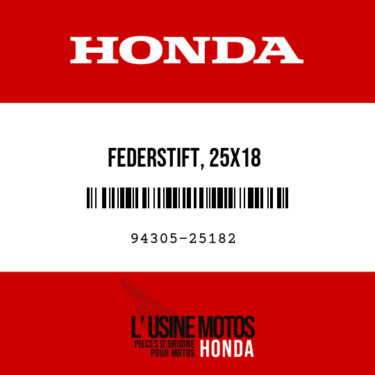image de 94305-25182 FEDERSTIFT, 25X18