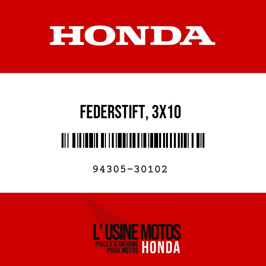 image de 94305-30102 FEDERSTIFT, 3X10