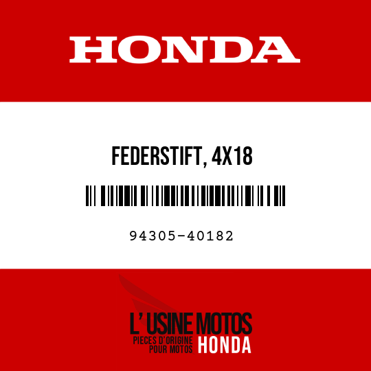 image de 94305-40182 FEDERSTIFT, 4X18