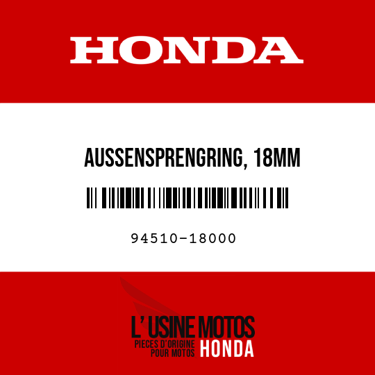 image de 94510-18000 AUSSENSPRENGRING, 18MM