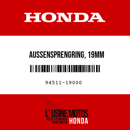 image de 94511-19000 AUSSENSPRENGRING, 19MM