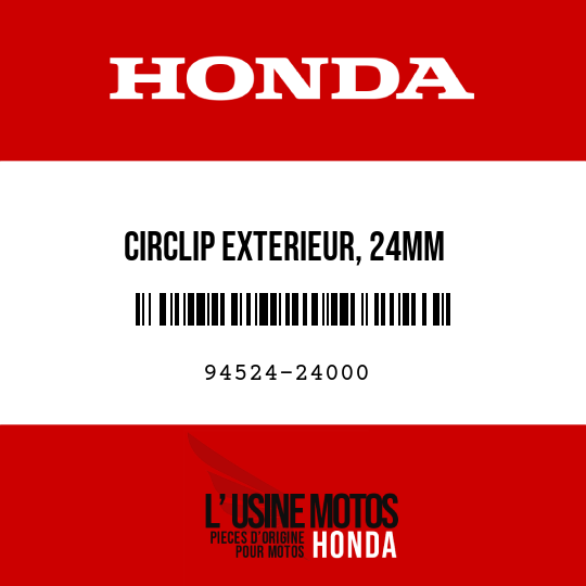 image de 94524-24000 CIRCLIP EXTERIEUR, 24MM