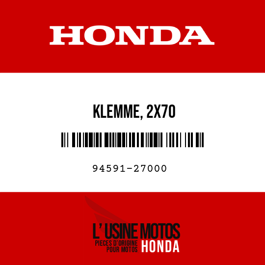 image de 94591-27000 KLEMME, 2X70