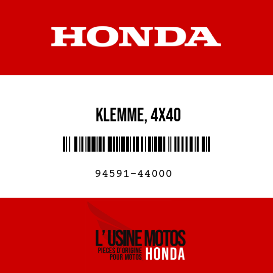 image de 94591-44000 KLEMME, 4X40