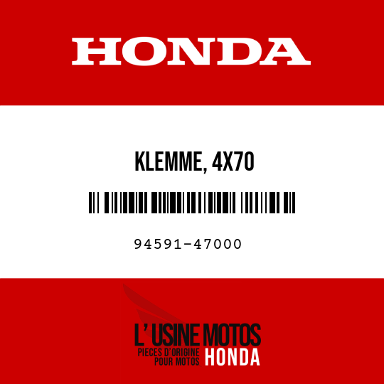 image de 94591-47000 KLEMME, 4X70