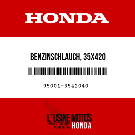 image de 95001-3542040 BENZINSCHLAUCH, 35X420 (95001-35001-60M)