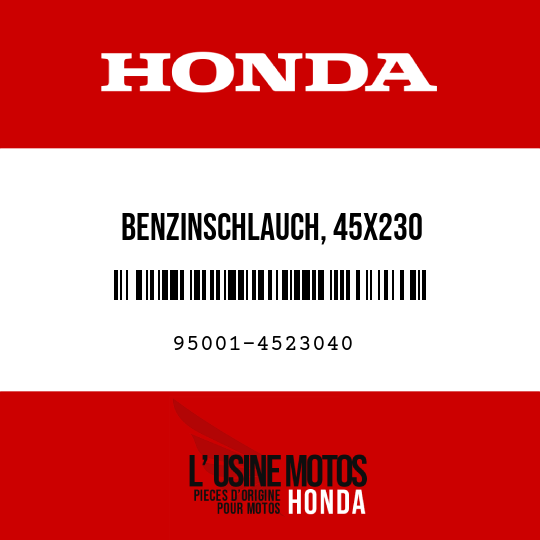 image de 95001-4523040 BENZINSCHLAUCH, 45X230 (95001-45001-60M)