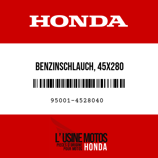 image de 95001-4528040 BENZINSCHLAUCH, 45X280 (95001-45001-60M)
