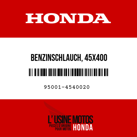 image de 95001-4540020 BENZINSCHLAUCH, 45X400 (95001-45001-50M)
