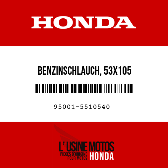 image de 95001-5510540 BENZINSCHLAUCH, 53X105 (95001-55001-60M)