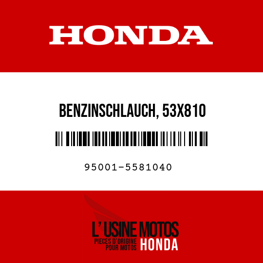 image de 95001-5581040 BENZINSCHLAUCH, 53X810