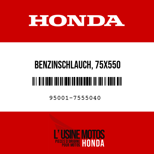 image de 95001-7555040 BENZINSCHLAUCH, 75X550 (95001-75001-60M)