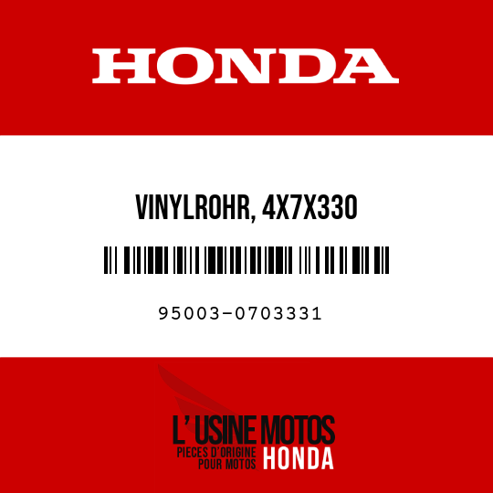 image de 95003-0703331 VINYLROHR, 4X7X330 (95003-07001-60M)
