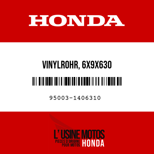 image de 95003-1406310 VINYLROHR, 6X9X630 (95003-14001-10M)