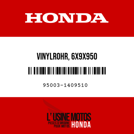 image de 95003-1409510 VINYLROHR, 6X9X950 (95003-14001-10M)