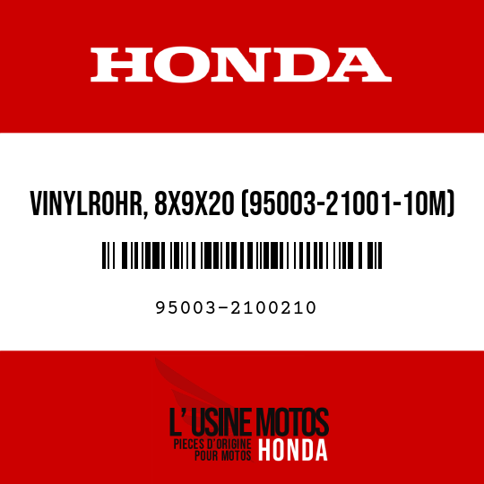 image de 95003-2100210 VINYLROHR, 8X9X20 (95003-21001-10M)