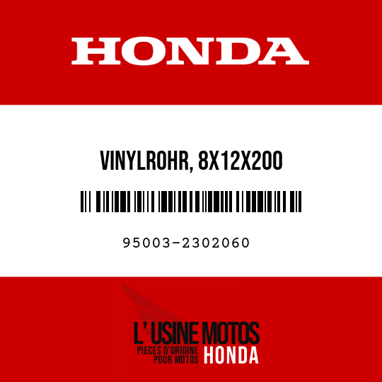 image de 95003-2302060 VINYLROHR, 8X12X200 (95003-23001-60M)