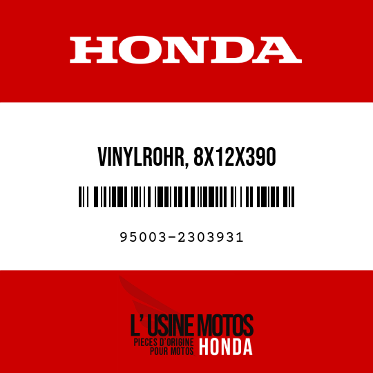 image de 95003-2303931 VINYLROHR, 8X12X390 (95003-23001-60M)