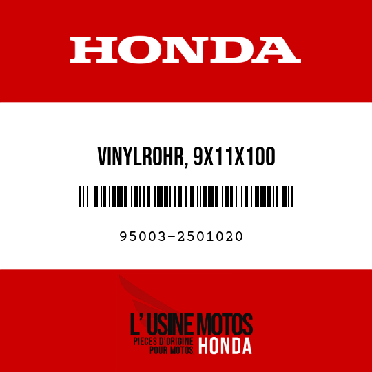 image de 95003-2501020 VINYLROHR, 9X11X100 (95003-25001-10M)