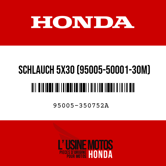 image de 95005-350752A SCHLAUCH 5X30 (95005-50001-30M)