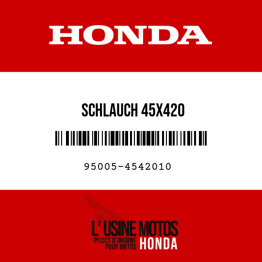 image de 95005-4542010 SCHLAUCH 45X420