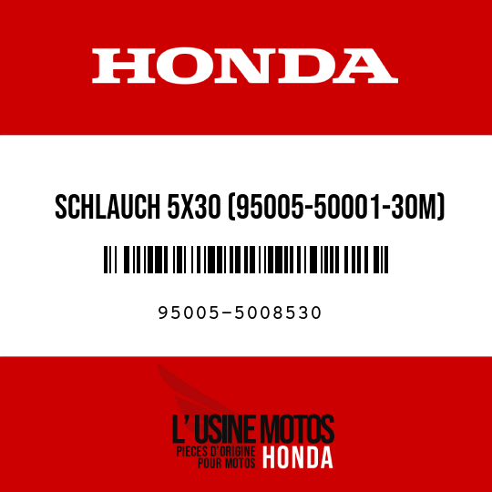 image de 95005-5008530 SCHLAUCH 5X30 (95005-50001-30M)