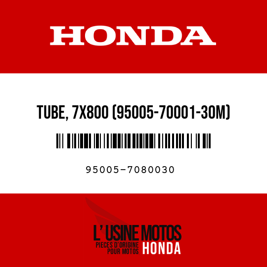 image de 95005-7080030 TUBE, 7X800 (95005-70001-30M)
