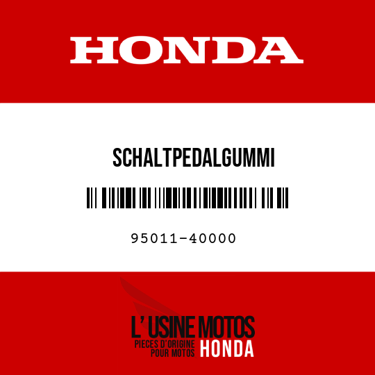 image de 95011-40000 SCHALTPEDALGUMMI