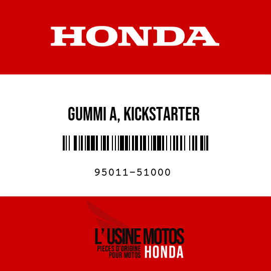 image de 95011-51000 GUMMI A, KICKSTARTER