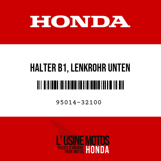 image de 95014-32100 HALTER B1, LENKROHR UNTEN