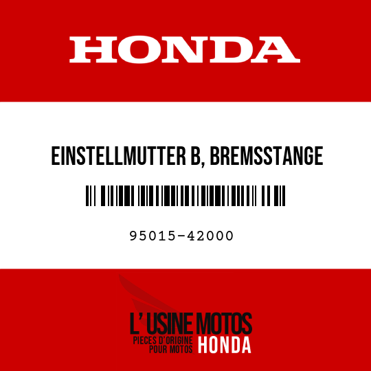 image de 95015-42000 EINSTELLMUTTER B, BREMSSTANGE