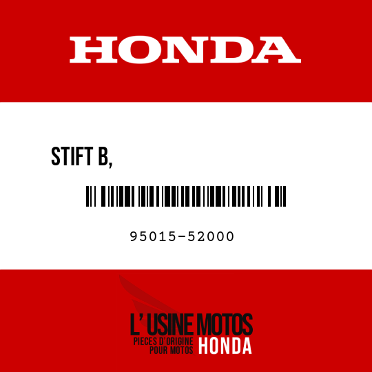 image de 95015-52000 STIFT B,                      BREMSSTANGENVERBINDUNG