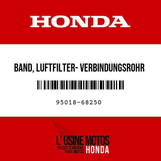 image de 95018-68250 BAND, LUFTFILTER- VERBINDUNGSROHR (68)