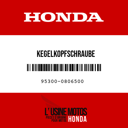 image de 95300-0806500 KEGELKOPFSCHRAUBE