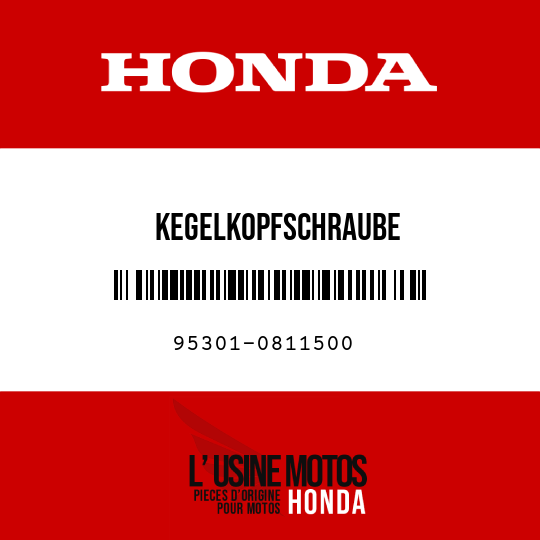 image de 95301-0811500 KEGELKOPFSCHRAUBE