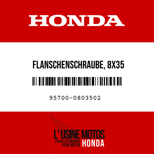 image de 95700-0803502 FLANSCHENSCHRAUBE, 8X35