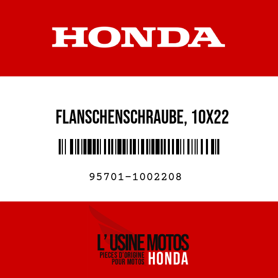 image de 95701-1002208 FLANSCHENSCHRAUBE, 10X22