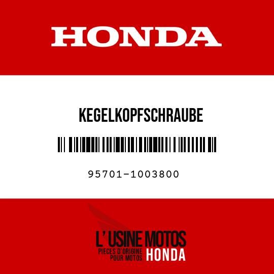 image de 95701-1003800 KEGELKOPFSCHRAUBE