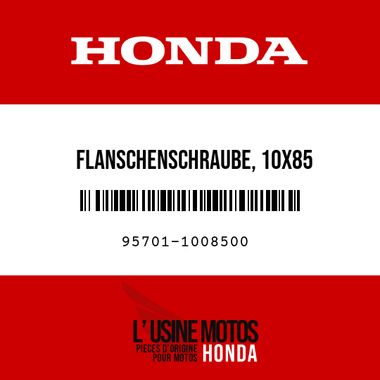 image de 95701-1008500 FLANSCHENSCHRAUBE, 10X85