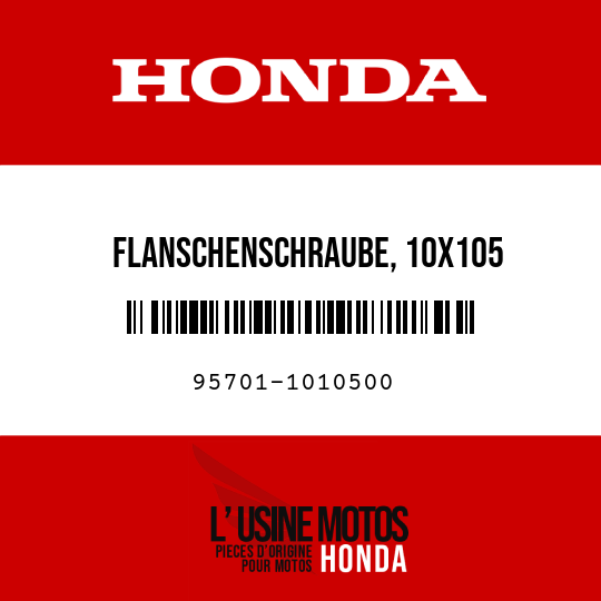 image de 95701-1010500 FLANSCHENSCHRAUBE, 10X105