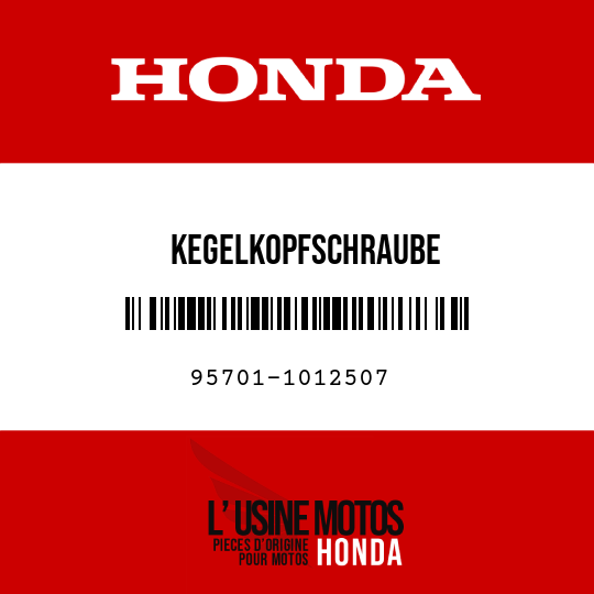 image de 95701-1012507 KEGELKOPFSCHRAUBE