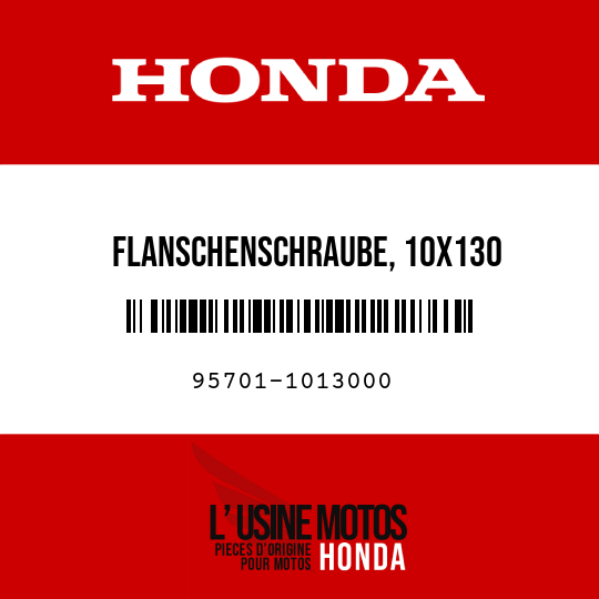 image de 95701-1013000 FLANSCHENSCHRAUBE, 10X130