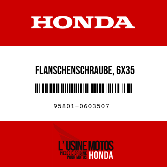 image de 95801-0603507 FLANSCHENSCHRAUBE, 6X35
