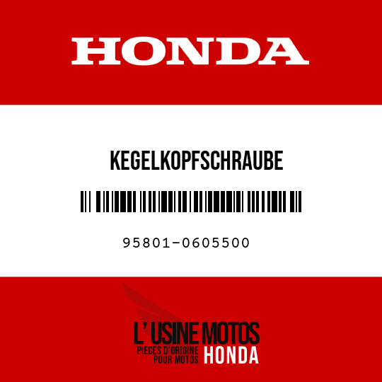 image de 95801-0605500 KEGELKOPFSCHRAUBE