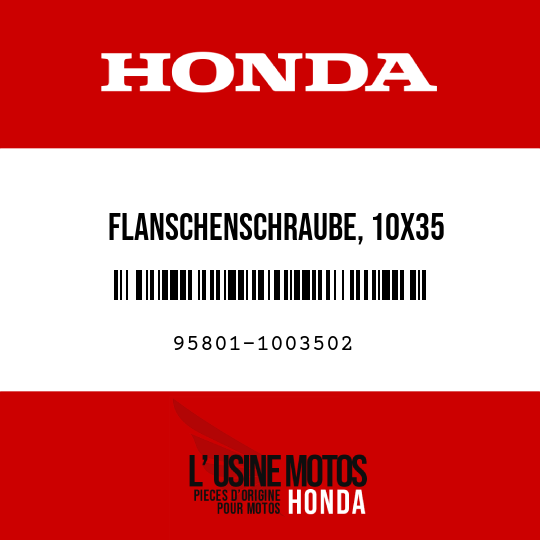 image de 95801-1003502 FLANSCHENSCHRAUBE, 10X35