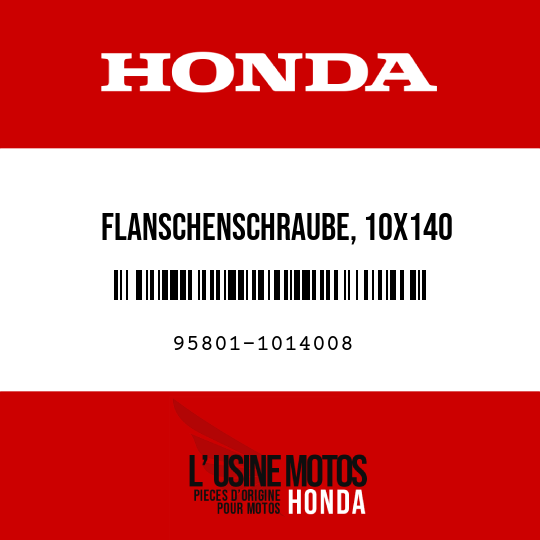 image de 95801-1014008 FLANSCHENSCHRAUBE, 10X140