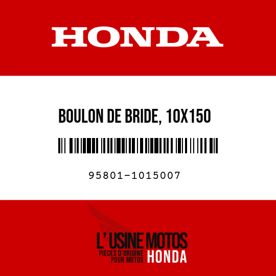 image de 95801-1015007 BOULON DE BRIDE, 10X150