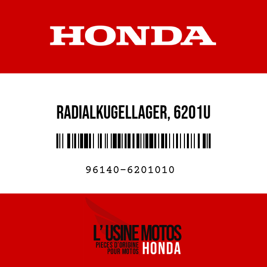 image de 96140-6201010 RADIALKUGELLAGER, 6201U