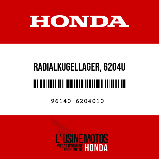 image de 96140-6204010 RADIALKUGELLAGER, 6204U