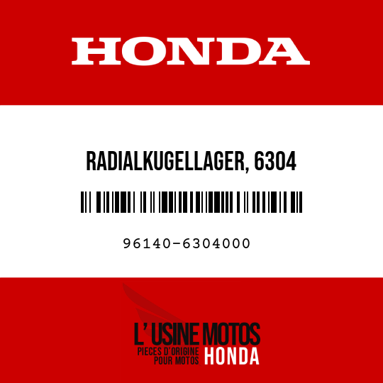 image de 96140-6304000 RADIALKUGELLAGER, 6304